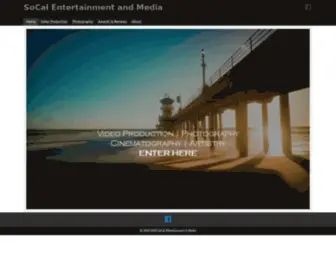 Socalmediapro.com(SoCal Entertainment and Media) Screenshot