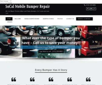 Socalmobilebumperrepair.com(SoCal Mobile Bumper Repair) Screenshot