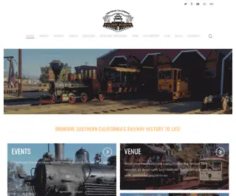 Socalrailway.org(Southern California Railway Museum) Screenshot