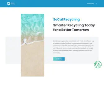 Socalrecycling.com(Socal Recycling) Screenshot