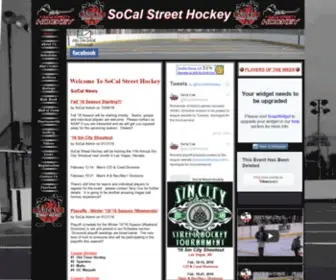 Socalstreethockey.com(Hokey) Screenshot