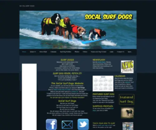 Socalsurfdogs.com(SO CAL SURF DOGS) Screenshot