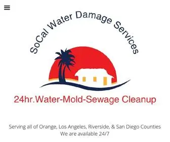 Socalwaterdamageservices.com(#1 Water Damage Company) Screenshot