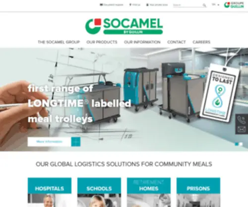 Socamel.fr(Socamel Technologies) Screenshot