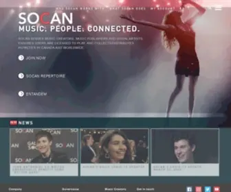 Socan.com(Home) Screenshot