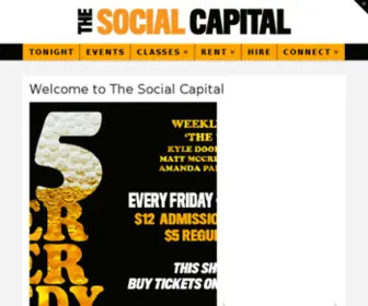 Socap.ca(The Social Capital) Screenshot