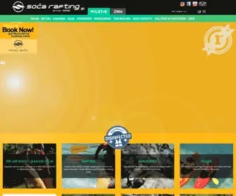 Socarafting.si(SOČA RAFTING d.o.o) Screenshot