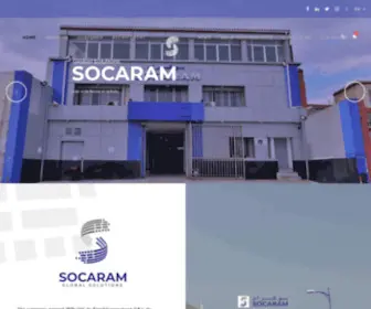 Socaram.com(Accueil) Screenshot