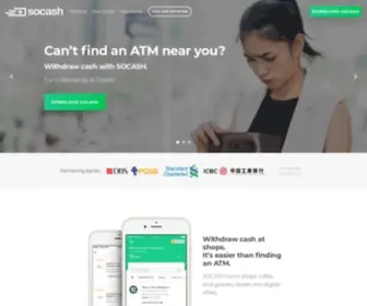 Socash.io(Payments and Cash solutions for growing businesses SOCASH) Screenshot