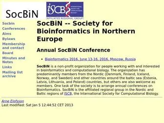 Socbin.org(SocBiN) Screenshot