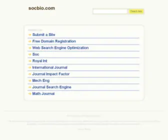 Socbio.com(News) Screenshot