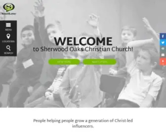 Socc.org(Sherwood Oaks Christian Church) Screenshot