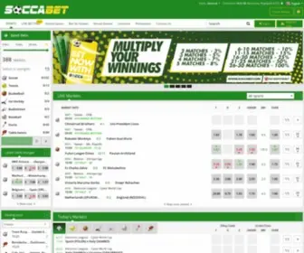 Soccabet.com Screenshot