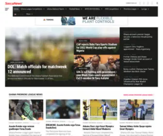 Soccanews.com(The Home of Sports) Screenshot