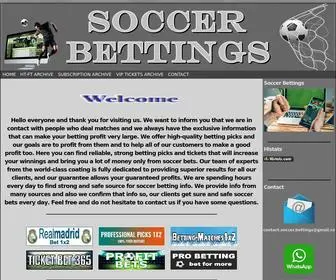 Soccer-Bettings.com Screenshot