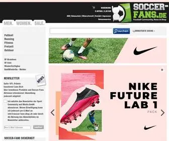 Soccer-Fans-Shop.de(Fußballschuhe) Screenshot