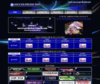 Soccer-Prediction.net Screenshot