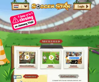 Soccer-Star.nl(Het grappige voetbalspel) Screenshot