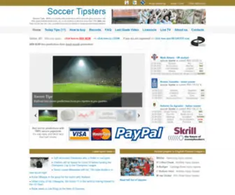 Soccer-Tips.org(Soccer tips from best tipsters) Screenshot