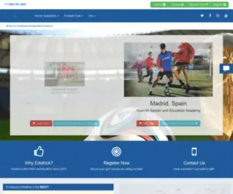 Socceracademies.com(Socceracademies) Screenshot