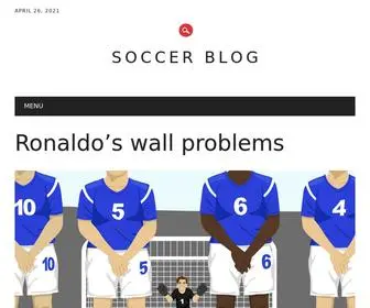 Soccerblog.com(Soccer Blog) Screenshot