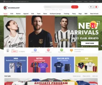 Soccerdealshop.cn(Cheap Soccer Jerseys For Sale) Screenshot