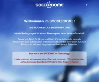 Soccerdome.ch(SOCCERDOME Swiss) Screenshot