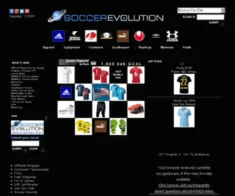 Soccerfans.com(Soccer Shop featuring Soccer Shoes) Screenshot