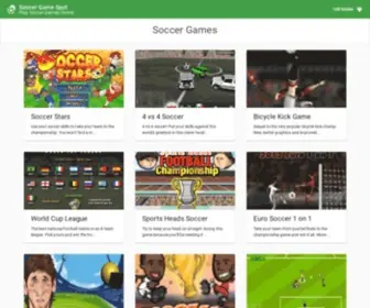 Soccergamespot.com(Soccer Games) Screenshot