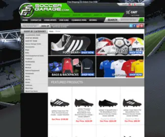 Soccergarage.com(Find everything you need for the game) Screenshot