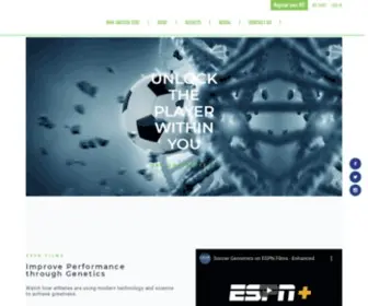 Soccergenomics.com(Soccer Genomics) Screenshot