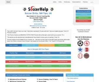 Soccerhelp.com(Soccer Drills) Screenshot