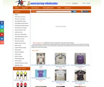 Soccerjersey-Wholesaler.ru(Wholesale soccer jerseys) Screenshot