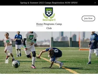 Soccerlegion.com(LEGION FC) Screenshot