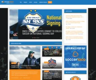 Soccernation.com(Soccer Nation) Screenshot