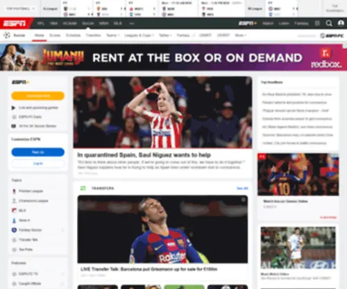 Soccernet.co.za Screenshot