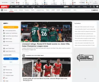 Soccernet.com Screenshot