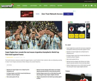 Soccernet.ng(Nigeria Football News) Screenshot