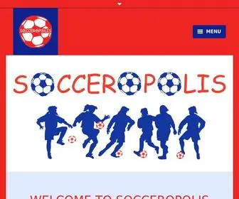 Socceropolis.com(Soccer Classes and Camps For Kids) Screenshot