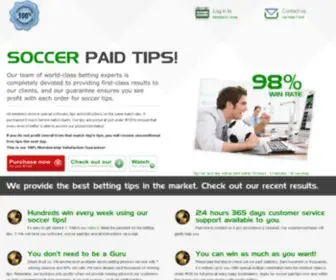 Soccerpaidtips.com Screenshot