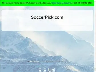 Soccerpick.com(Soccerpick) Screenshot