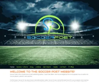 Soccerpoet.com(Soccer Books By Dan Blank) Screenshot