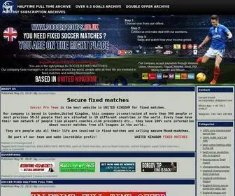 Soccerprotips.co.uk Screenshot