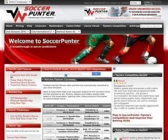 Soccerpunter.com Screenshot