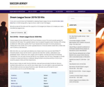 Soccersey.com(Dream League Soccer 2020 Kits) Screenshot