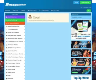 Soccershop.bet(Soccershop) Screenshot