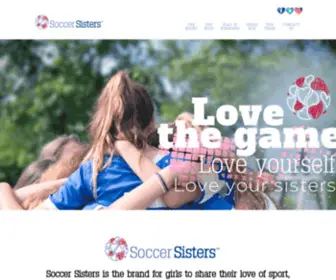 Soccersisters.com(Soccer Sisters) Screenshot