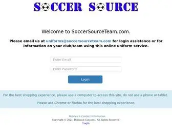 Soccersourceteam.com(SoccerSource Team) Screenshot