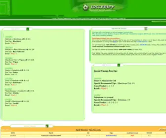 Soccerspy.com Screenshot