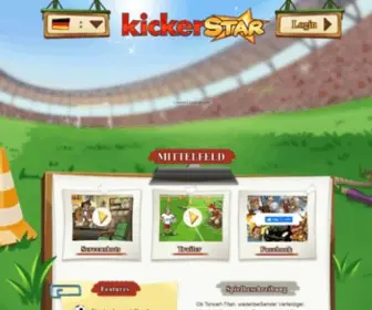 Soccerstar.com(Fußball) Screenshot